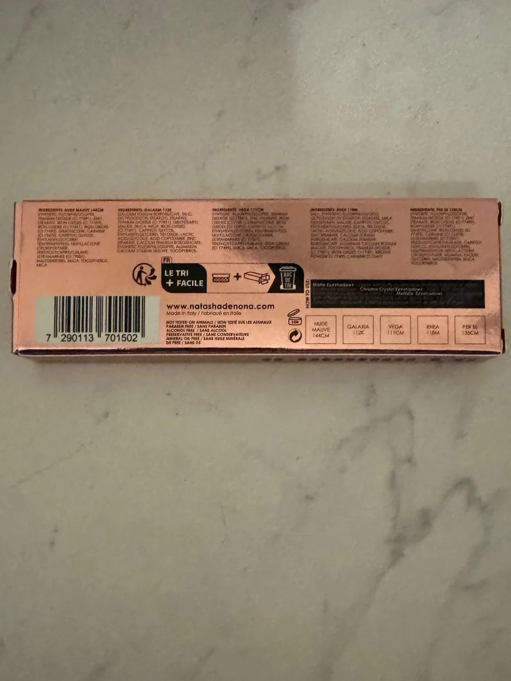 NATASHA DENONA MINI STARLETTE EYESHADOW PALETTE